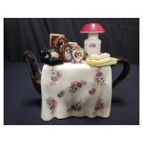 Tony Carter collectible teapot