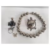 Group of costume jewelry