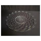 Fosteria glass platter