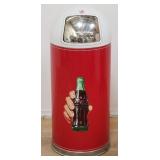 United Pottsville Coca-Cola metal trash can