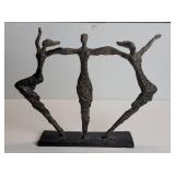 Johanna Marquart style cast iron sculpture