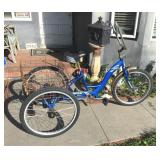 Torker Tristar Trike bike with basket