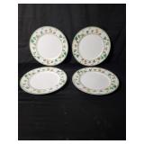 4  Lenox Summer Terrace dinner plates