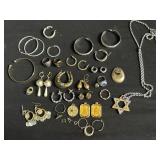 Group of costume jewelry