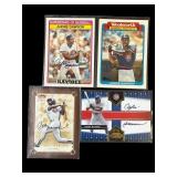 Andre Dawson autographed baseball cards