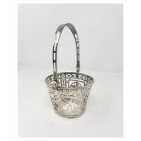 Sterling silver basket