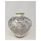 Signed studio art pottery vase