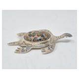 Vintage Mexican sterling silver sea turtle