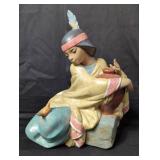 Lladro porcelain figurine "Conversing with Nature"