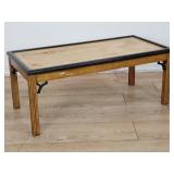 Vintage wood coffee table