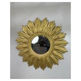 Vintage art deco style wall mirror