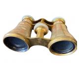 Vintage brass opera glasses