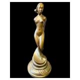Saxton Art Deco-style bronze sculpture