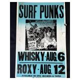 Vintage Surf Punks poster