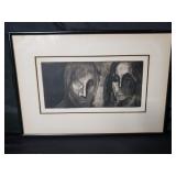 H. Germain original signed/#