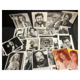 Group of signed actors headshots