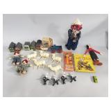 Group of vintage toys