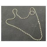 Sterling silver necklace