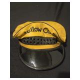 Vintage 1950s yellow cab Lancaster Brand cap