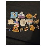 Lot of assorted pins 16ct