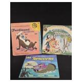 Lot of 3 Disney LP vinyl