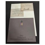 Vintage 1983 Disneyland distinguished service