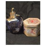 Lot of 2 scent holder, candle
