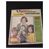 Vintage 1976 Disney paint by number 6 wood