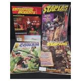 Lot of 4 vintage magazines Conan, 2 starlog,