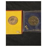 Lot of 2 Disney collectible coins