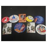 Lot of 9 assorted pins