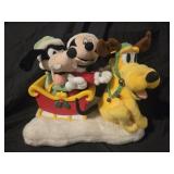 Disney here comes santa Claus decoration