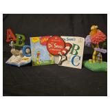 Lot of 2 Hallmark Dr.Suess collection porcelain