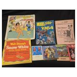 Lot of assorted vinyls and books