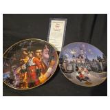 Lot of 2 limited edition plates