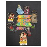 Lot of assorted key chains 12ct