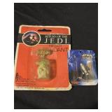 Lot of 2 star wars collectible toys