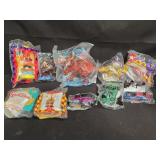 Lot of 10 collectible happy meal toys