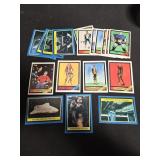 Vintage 1983 star wars cards (7), Vintage 1987