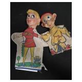 Lot of 2 Walt Disney hand puppets