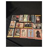Star wars collectors cards/stickers (38)