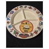 Vintage 1978 hanna-barbera condiment plate