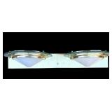 Vintage brass wall sconces