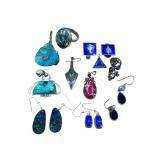 Group of silver items