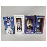Group of Los Angeles Dodgers bobble heads
