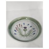 Vintage Buchan Thistleware stoneware bowl,