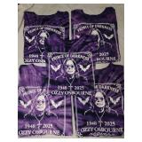 5pc Ozzy Osbourne memorial tie-dye shirts