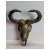 Aluminum bull skull wall decoration