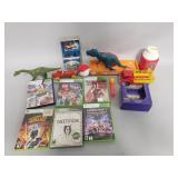 Brought of Xbox 360 games and miscellaneous toys