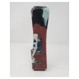 Japanese sumida gawa pottery vase